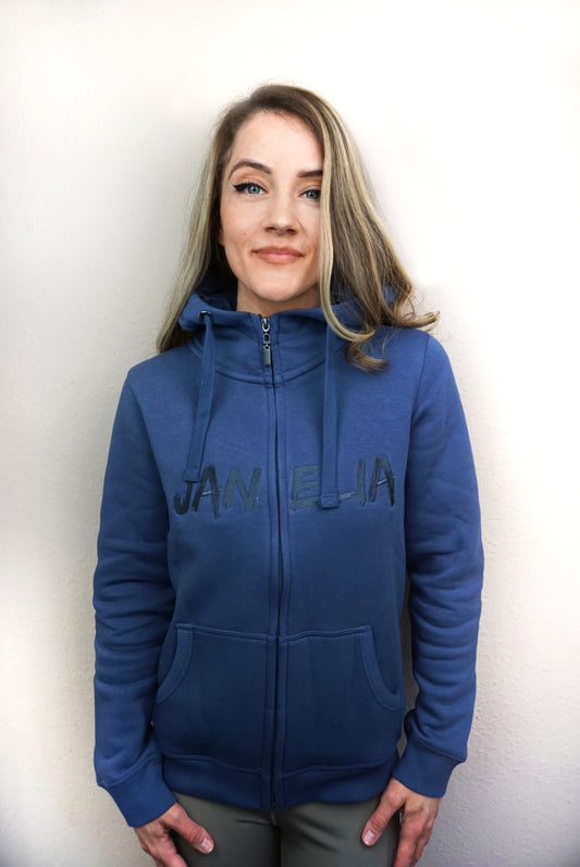 JANELIA Zip-Hoodie mit hohem Kragen for women