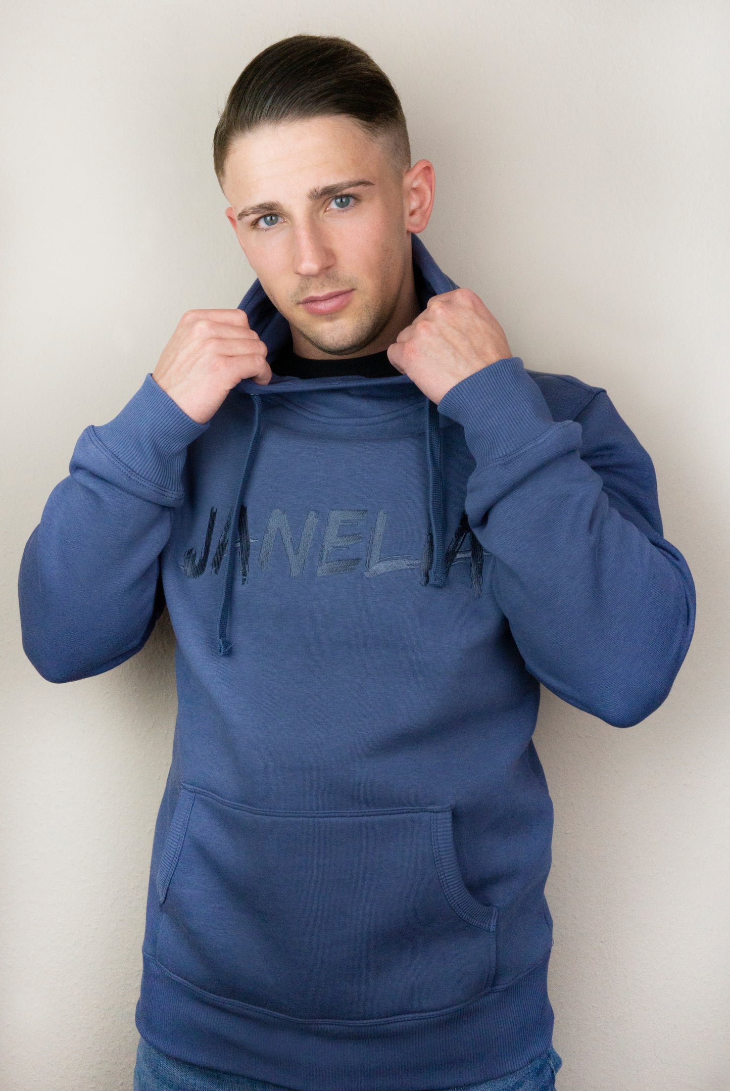 JANELIA Hoodie mit hohem Kragen for men